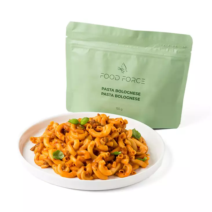 Food Force Pasta Bolognese 150g - Hiking food - 4745090392289 - 2